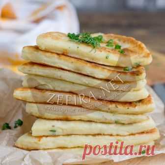 Лепешки из картофельного пюре жаренные на сковороде — Кулинарные рецепты любящей жены