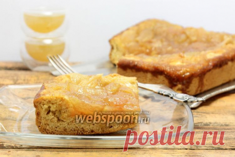 Пирог с яблоками и грушами