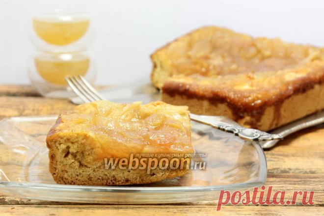 Пирог с яблоками и грушами