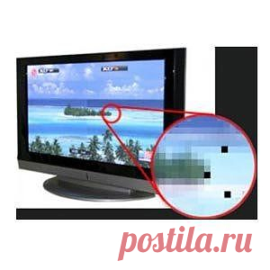 Как восстановить битый пиксель на мониторе компьютера?
