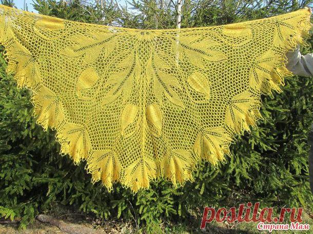 * Шаль '' Первоцвет весенний''. - ЗАО Шалунья - Страна Мам