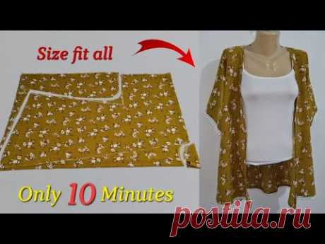 🔥You Don't Have to Be a Tailor ! Sewing Blouses This Way Is Easy And Fast 💖