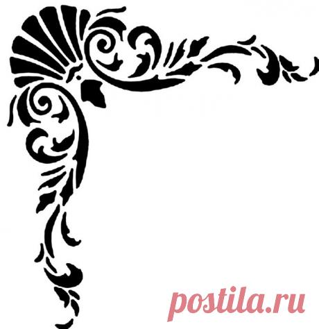 чёрно-белые картинки для декупажа со для распечатки - Поиск в Google