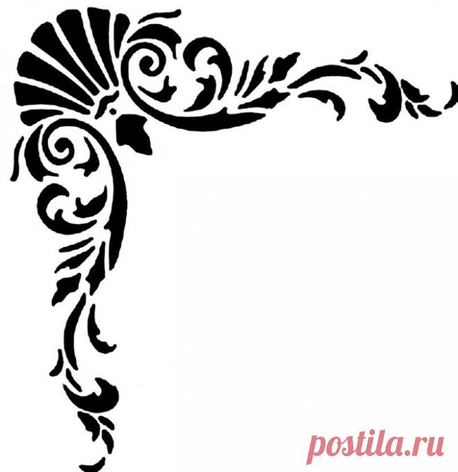 чёрно-белые картинки для декупажа со для распечатки - Поиск в Google