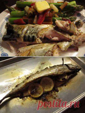 Cкумбрия в духовке