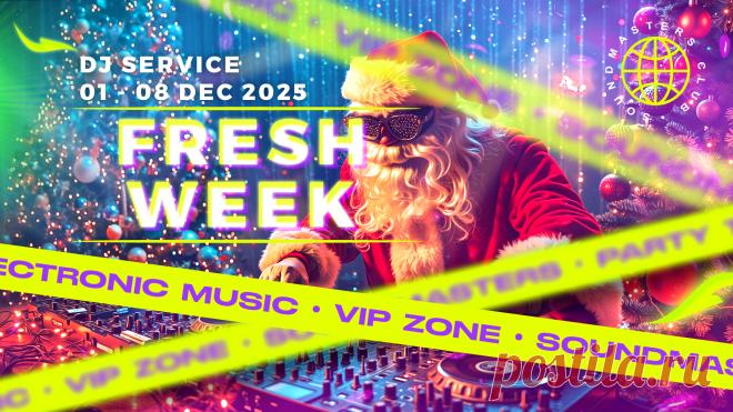 VIP - Fresh Week DJ Service 01 - 07 December 2025 | DJ | SoundMasters | Service