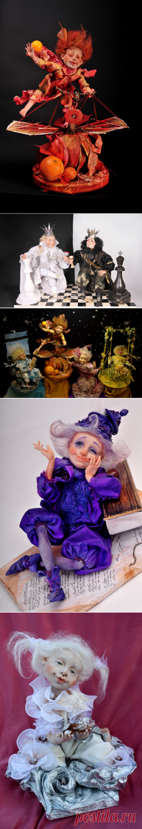 удивительные куклы Елены Михайловой