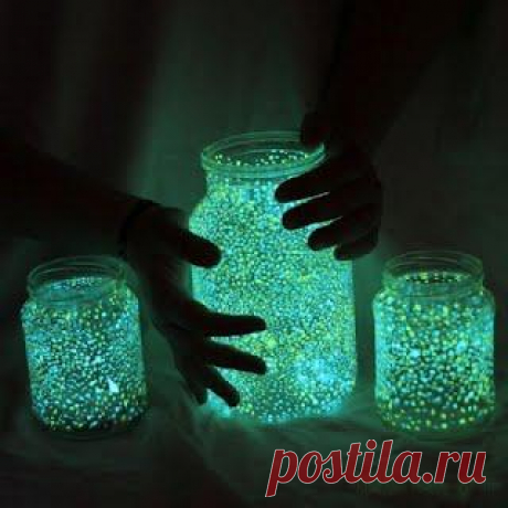светящиеся банки