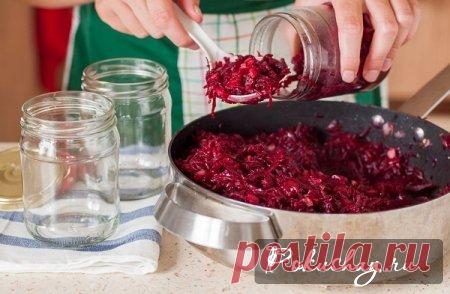 Икра из свеклы за 25 минут – очень простой рецепт
