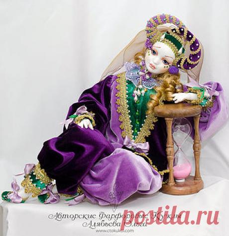 Фарфоровые Авторские Коллекционные Куклы Ольги Алябьевой