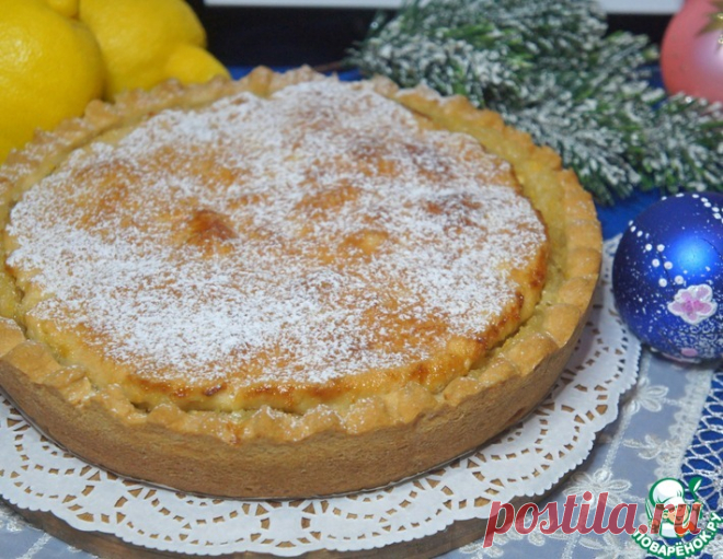 Нежный лимонный пирог – кулинарный рецепт