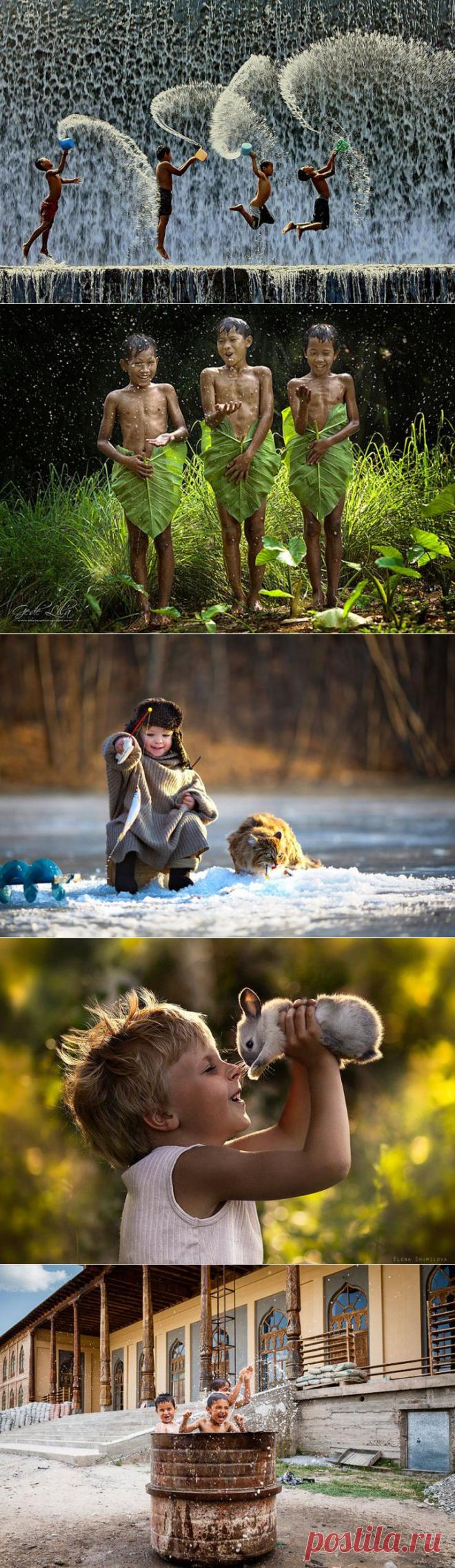 30 удивительных фотографий счастливых детей со всего мира