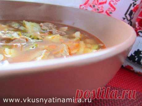 Рассольник по-кубански