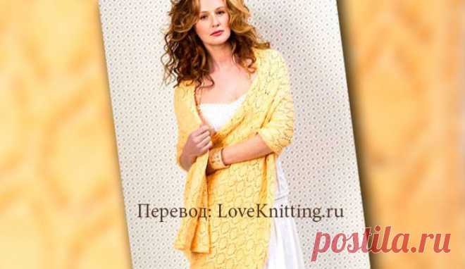 Ажурная шаль | Loveknitting.ru