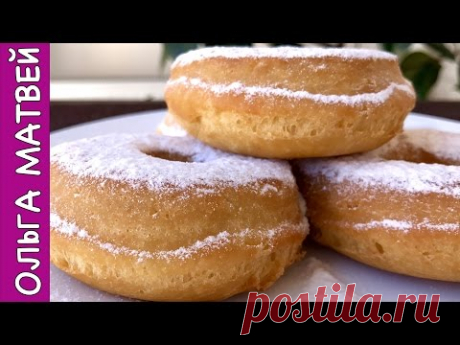 Воздушные Пончики На Скорую Руку (Без Дрожжей) | Donuts Recipe
