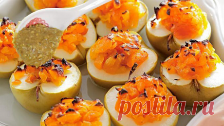 Запеченные яблоки с тыквой для красивой фигуры!