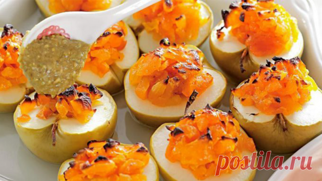 Запеченные яблоки с тыквой для красивой фигуры!