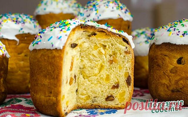 Кулич быстрый по современному рецепту