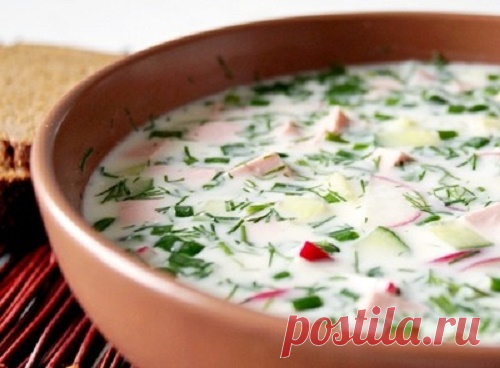 Как приготовить окрошку на сыворотке :: Кулинарные рецепты