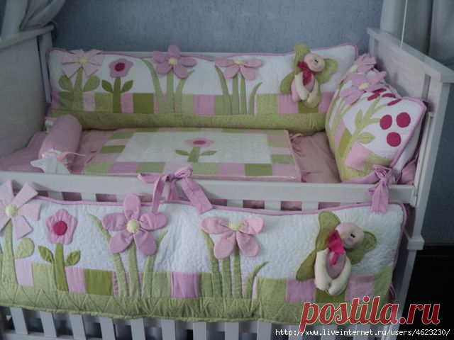 КАК СШИТЬ БОРТИК ДЛЯ ДЕТСКОЙ КРОВАТКИ