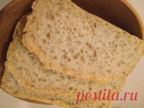 Хлеб в хлебопечке по типу Чиабатты 265 ккал рецепт с фото пошаговый от Манна - Овкусе.ру