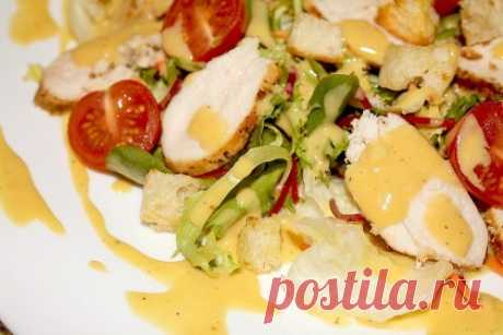 Рецепты салата Цезарь для праздничного стола / Простые рецепты