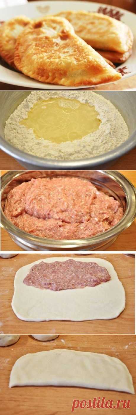 Как приготовить чебуреки с мясом - рецепт, ингридиенты и фотографии