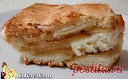 Хозяюшка. Кушать подано! - Шарлотка без соды