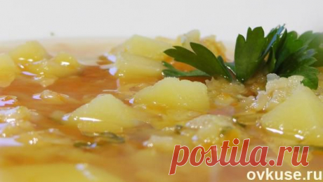 Суп гороховый постный. Великий Пост. - Простые рецепты Овкусе.ру
