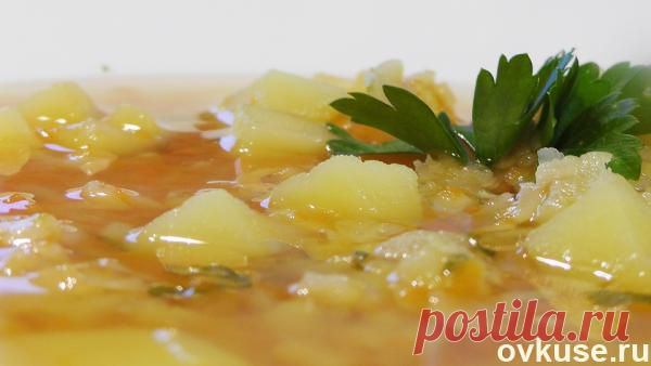 Суп гороховый постный. Великий Пост. - Простые рецепты Овкусе.ру