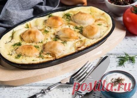 Пельмени в сливочном соусе. Простой рецепт | Щи - Борщи Пульс Mail.ru Очень вкусный рецепт на каждый день