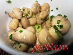 Маринованные шампиньоны | Клуб женщин