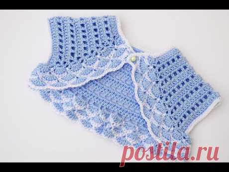 INCREDIBLE! BEAUTIFUL AND EASY CROCHET BOLERO IN JUST A COUPLE OF HOURS