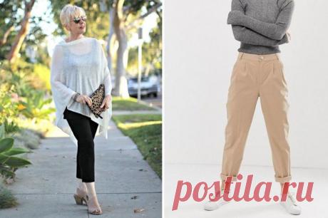 5 лучших фасонов брюк для дам элегантного возраста