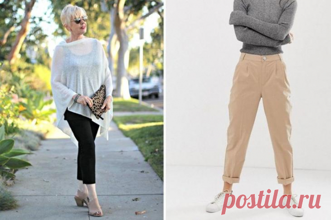 5 лучших фасонов брюк для дам элегантного возраста