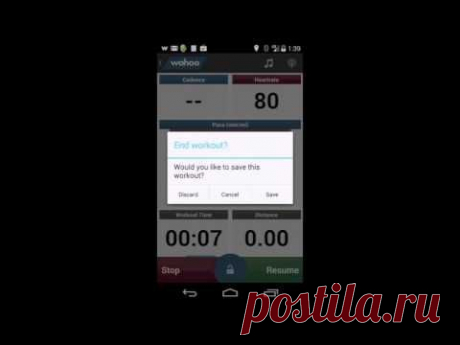 How to Pair Compatible Wahoo Fitness Devices with the Wahoo FItness Andriod App - YouTube