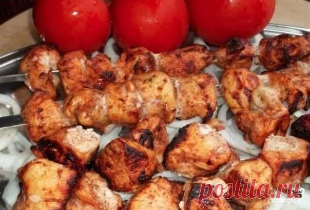 Как приготовить шашлык из курицы по-грузински - рецепт, ингридиенты и фотографии