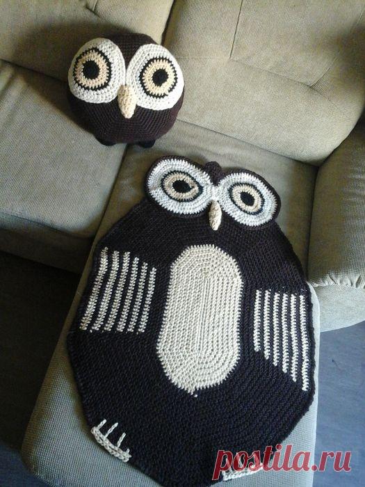 коврик сова - Самое интересное в блогах