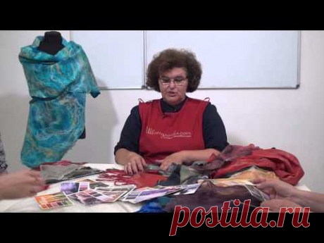 Елена Макарова. Авторская техника палантинов-паутинок - YouTube