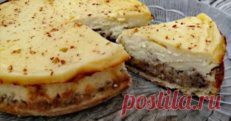 Ореховый пирог - вкусный, ароматный, нежный и необычный десерт.  Состоит из 3 частей (слоев) - рассыпчатая песочная основа,  начинка с большим содержанием...