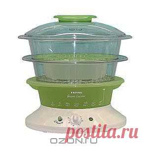 Пароварка Tefal VC 4008 с функцией Vitamin+ для сохранения максимального кол-ва полезных веществ и витаминов. Таймер на 60 минут с автоотключением, звуковой сигнал при автоотключении. 

Модель Tefal Vitamine + VC 400830 оснащена двумя паровыми корзинами. объем паровых корзин 3/4литра, объем резервуара для воды 1.1 литра. Возможность долива воды в процессе приготовления.
