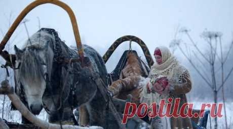 So hold annual Festival Winter fun in Uglich. Races horse carts