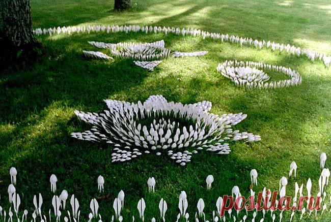 Самые оригинальные и красивые клумбы. Подбираем разные идеи для своей дачи или участка!. Комментарии
