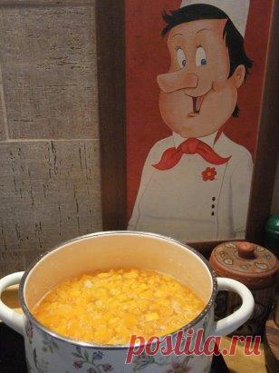 А теперь - варенье из тыквы