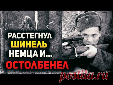 "Расстегнул шинель немца и остолбенел..." Что увидел советский снайпер на груди немецкого снайпера