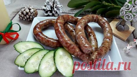 Как приготовить украинскую колбасу в домашних условиях