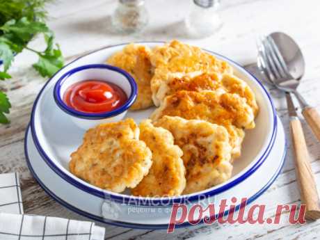 Рубленые куриные котлеты по-французски