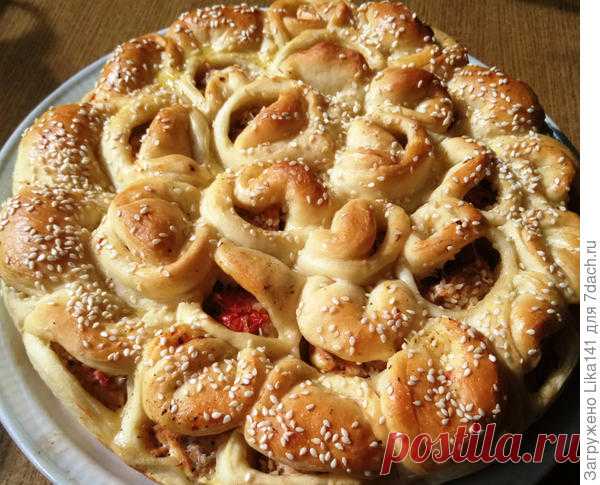 Отрывной мясной пирог 