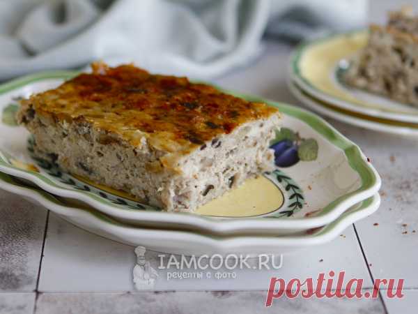 Мясной хлеб из куриного фарша