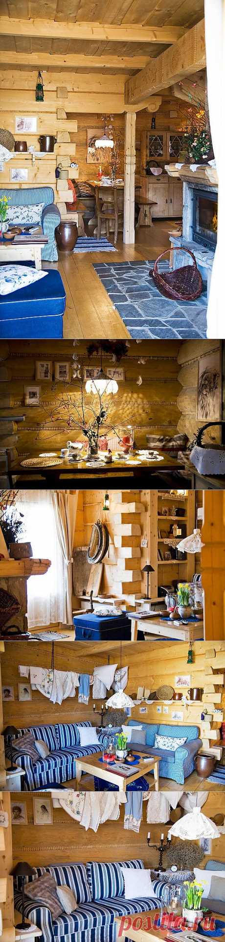 Домик в горном поселке ♥ Lodge in the mountain settlement.